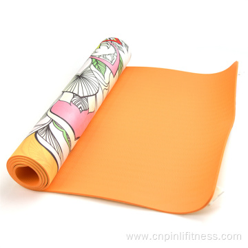 Eco Microfiber Surface TPE Suede Yoga Mat